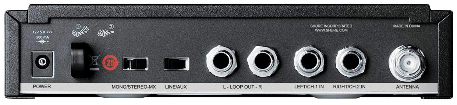 Shure P3T Wireless Transmitter for PSM300 System Shure P3T Wireless Transmitter for PSM300 System
