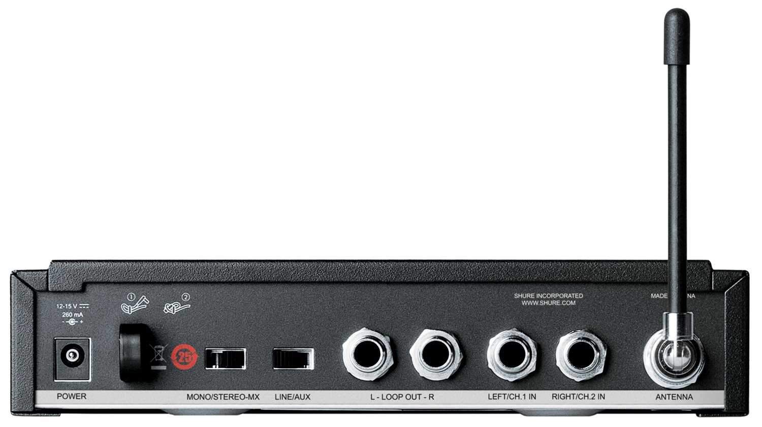 Shure P3T Wireless Transmitter for PSM300 System Shure P3T Wireless Transmitter for PSM300 System