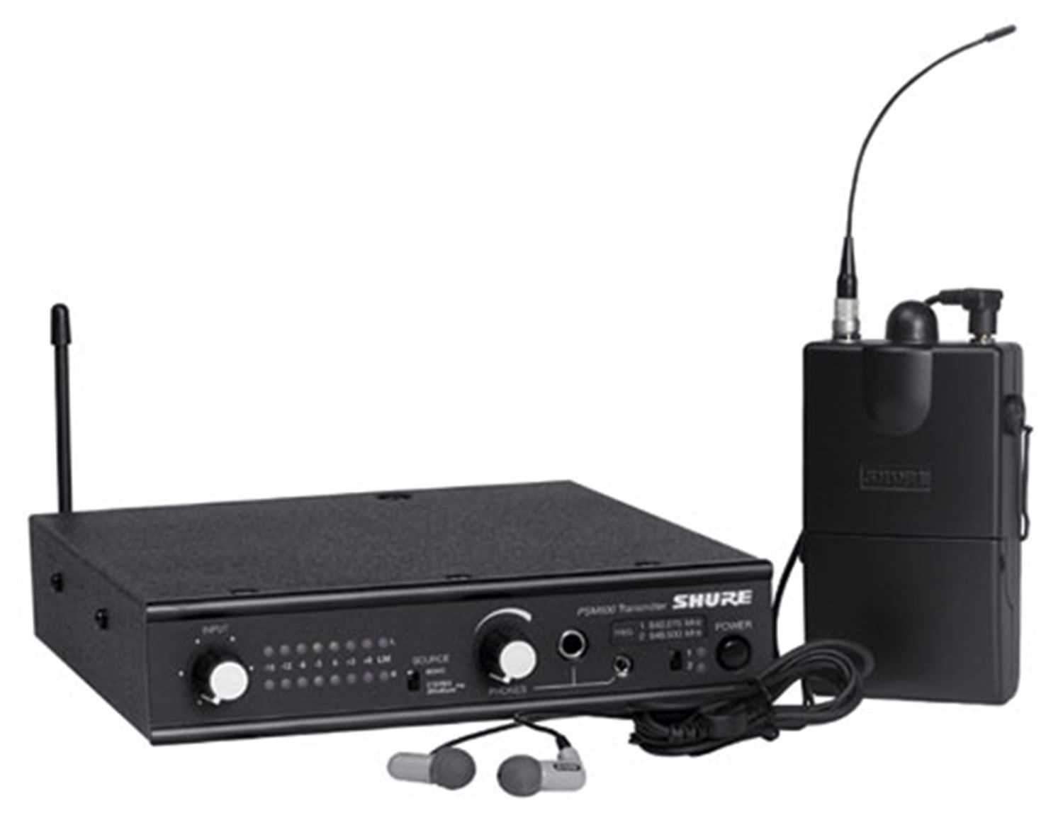 Shure P6TRE3 Wireless Personal Monitor System - PSSL ProSound and Stage Lighting