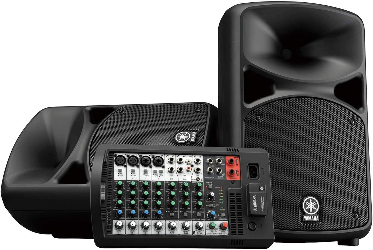 Yamaha Stagepas-600BT 680W Portable PA Speaker System with Stands - PSSL ProSound and Stage Lighting