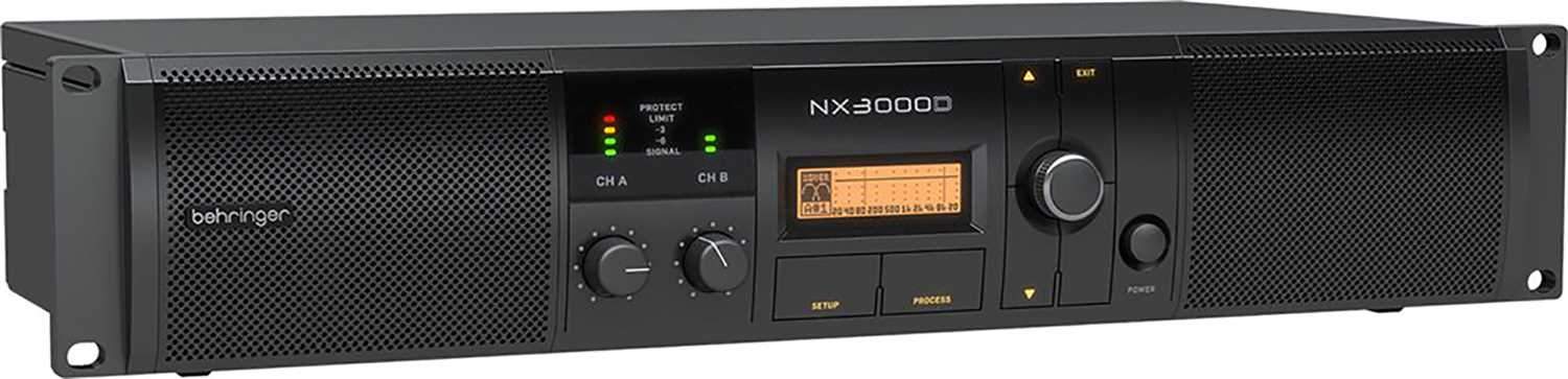 Behringer NX3000D 3000W Class-D Power Amplifier with Case - PSSL ProSound and Stage Lighting