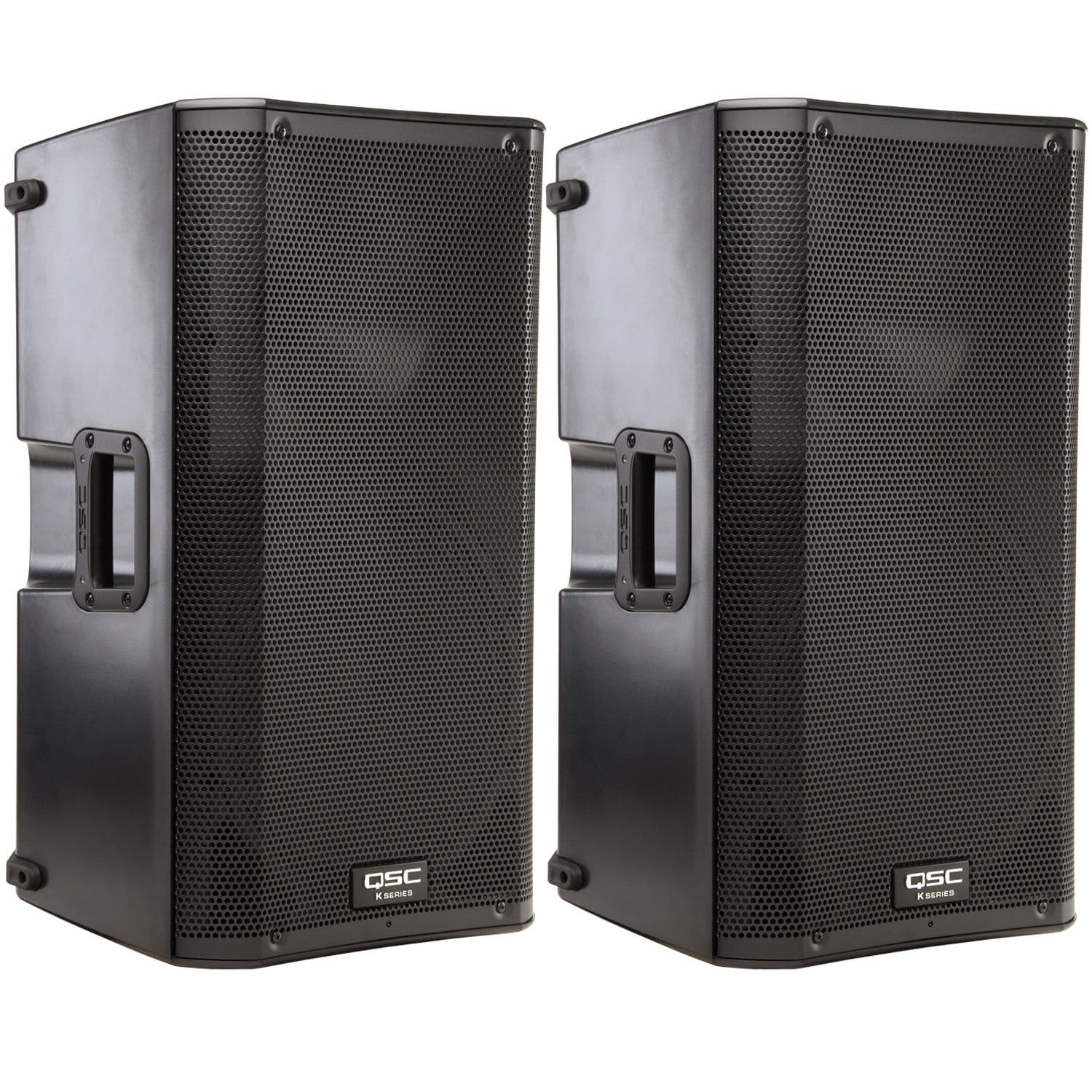 QSC K12 12 in 2 Way Powered PA Speaker Pair - PSSL ProSound and Stage Lighting