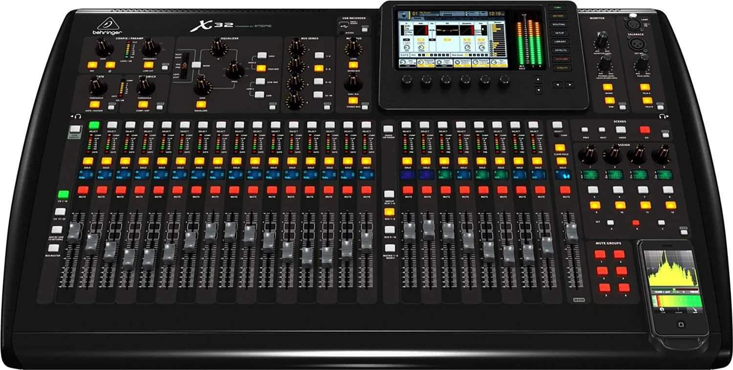 Behringer X32 Digital Mixer with DANTE Expansion Card - PSSL ProSound and Stage Lighting