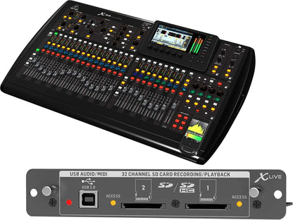 Behringer X32 Digital Mixer with X-LIVE SD Card - PSSL ProSound and Stage Lighting