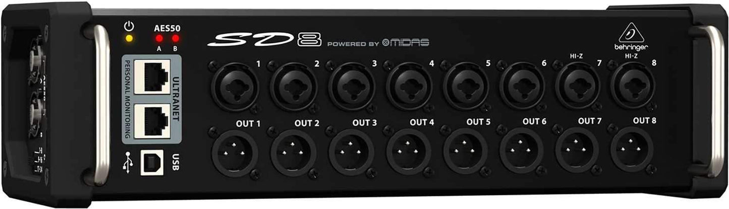 Behringer X32 Digital Mixer with SD8 Stage Boxes 2-Pack - PSSL ProSound and Stage Lighting