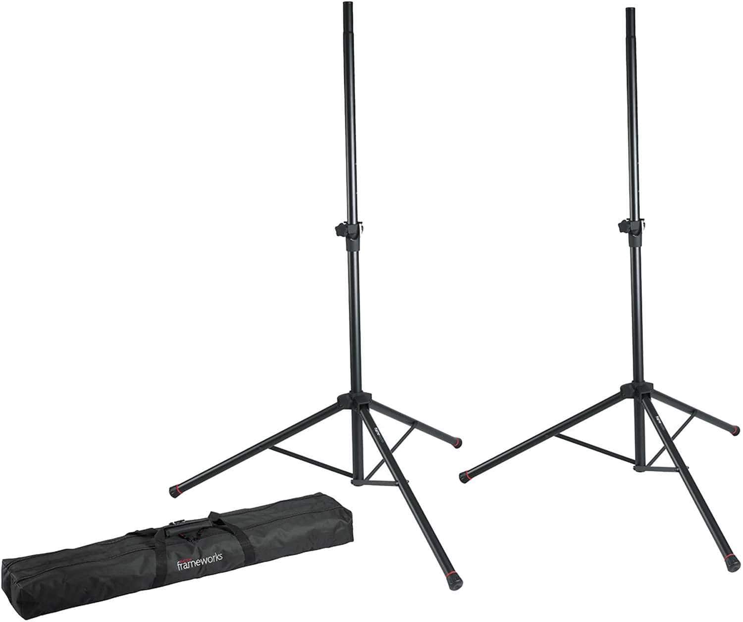 Behringer B212D Powered Speakers with Gator Stands - PSSL ProSound and Stage Lighting