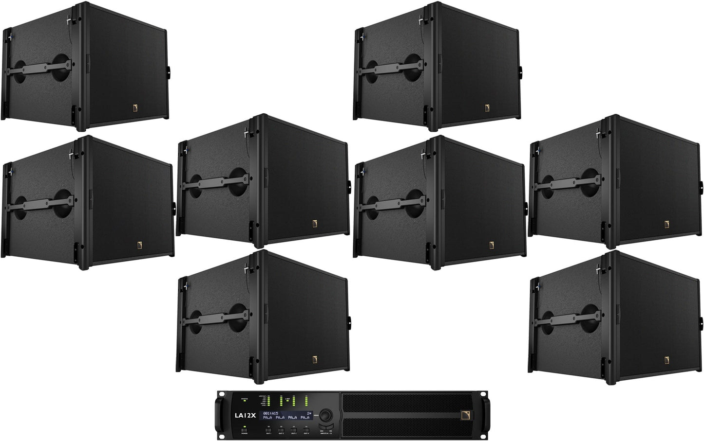 L-Acoustics SB18 Subwoofer x8 w/ LA4X Amp - PSSL ProSound and Stage Lighting