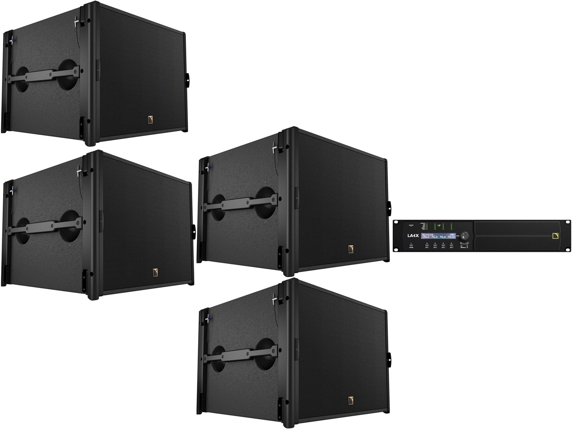 L-Acoustics SB18 Subwoofer x4 w/ LA4X Amp - PSSL ProSound and Stage Lighting