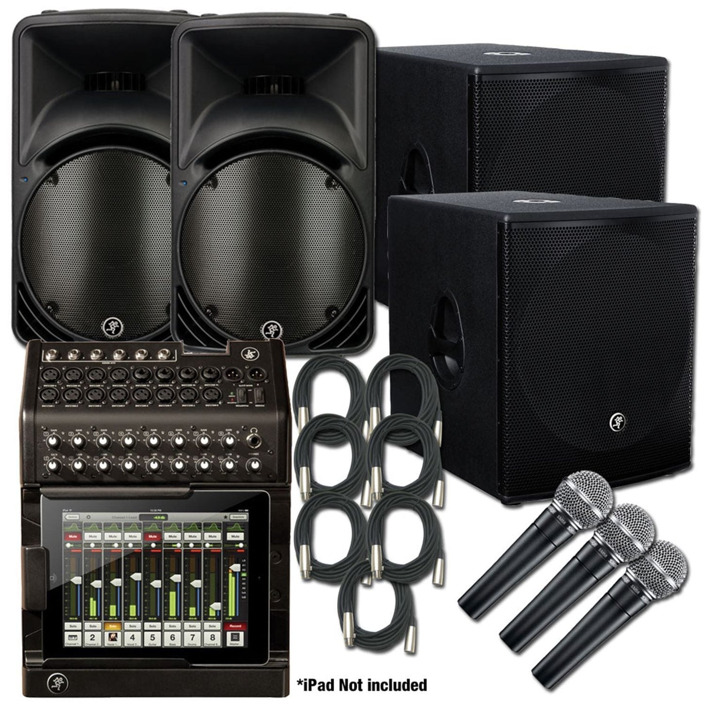 Mackie SRM & DL1608 Mixer Package - PSSL ProSound and Stage Lighting