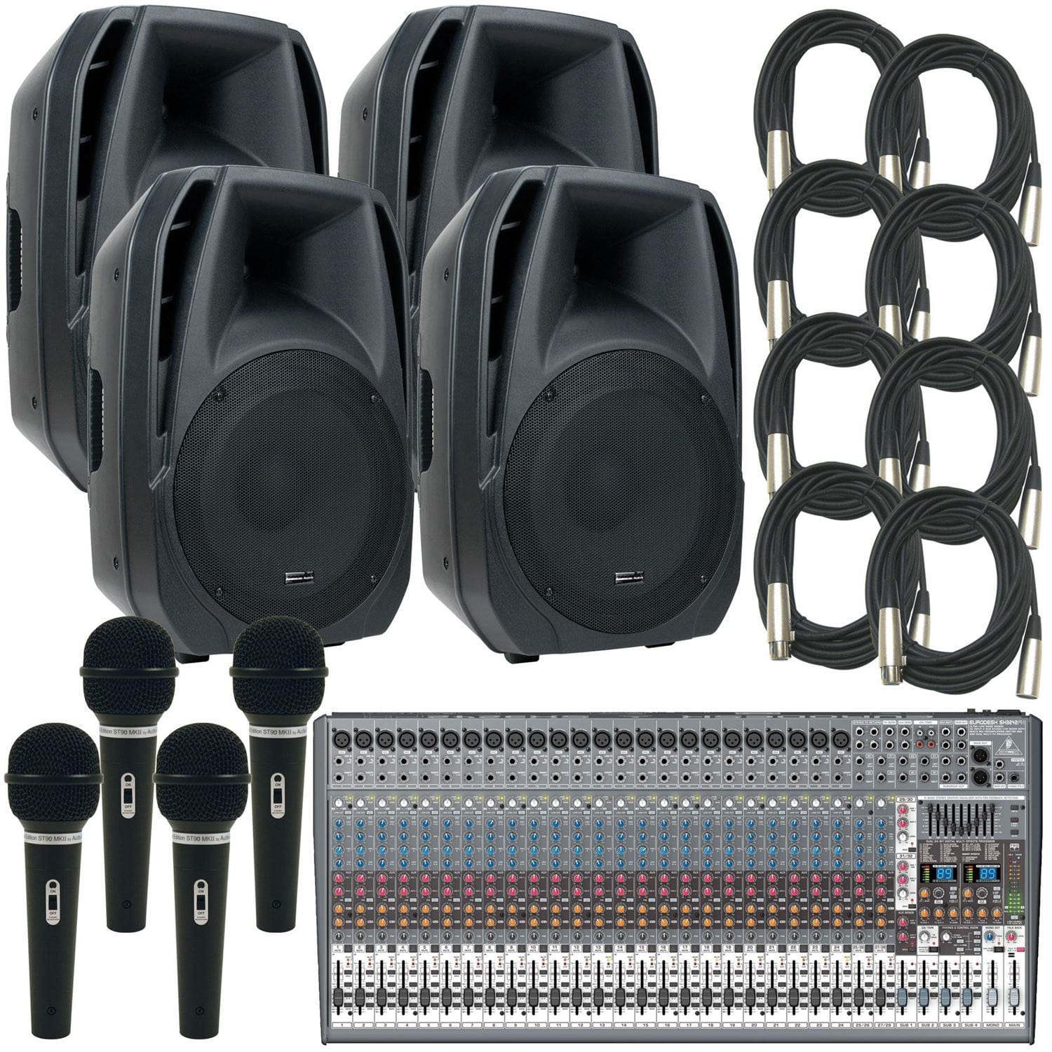 American Audio & Behringer 32/Ch Mixer Package - PSSL ProSound and Stage Lighting