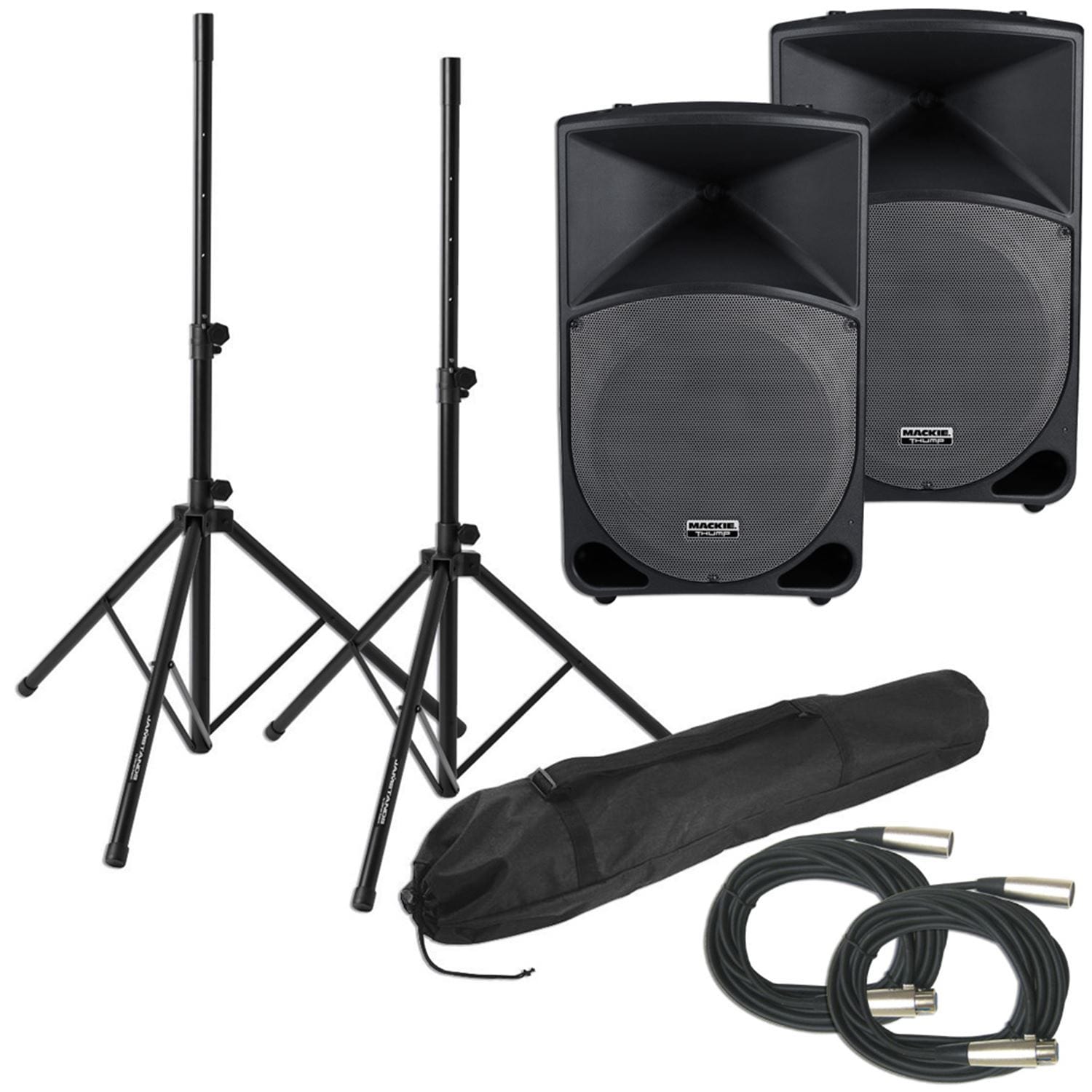 PA Package with TH-15A Refurb, Stands, Cables,&Bag - PSSL ProSound and Stage Lighting