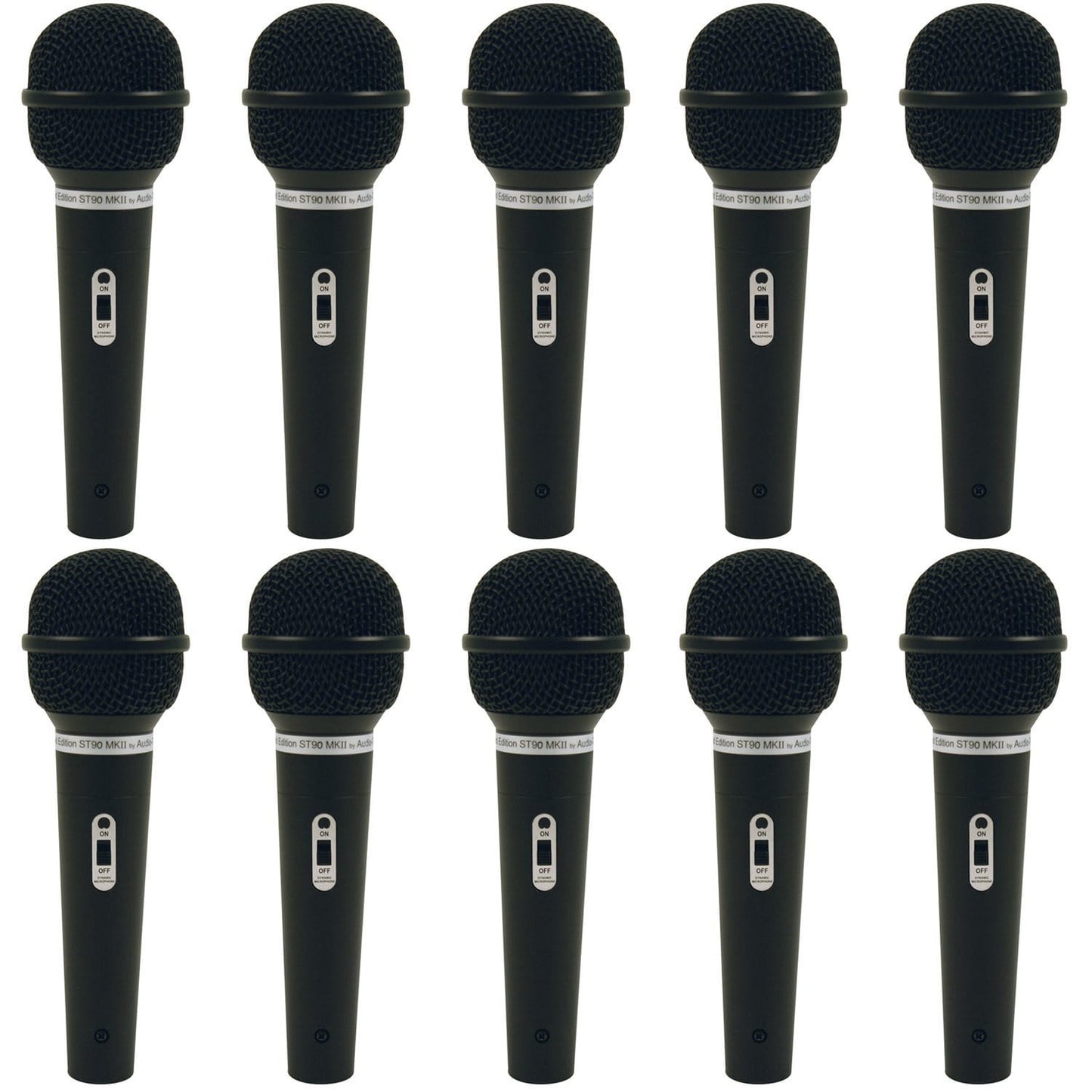 Audio Technica ST90 Dynamic Microphone 10 Pack - PSSL ProSound and Stage Lighting