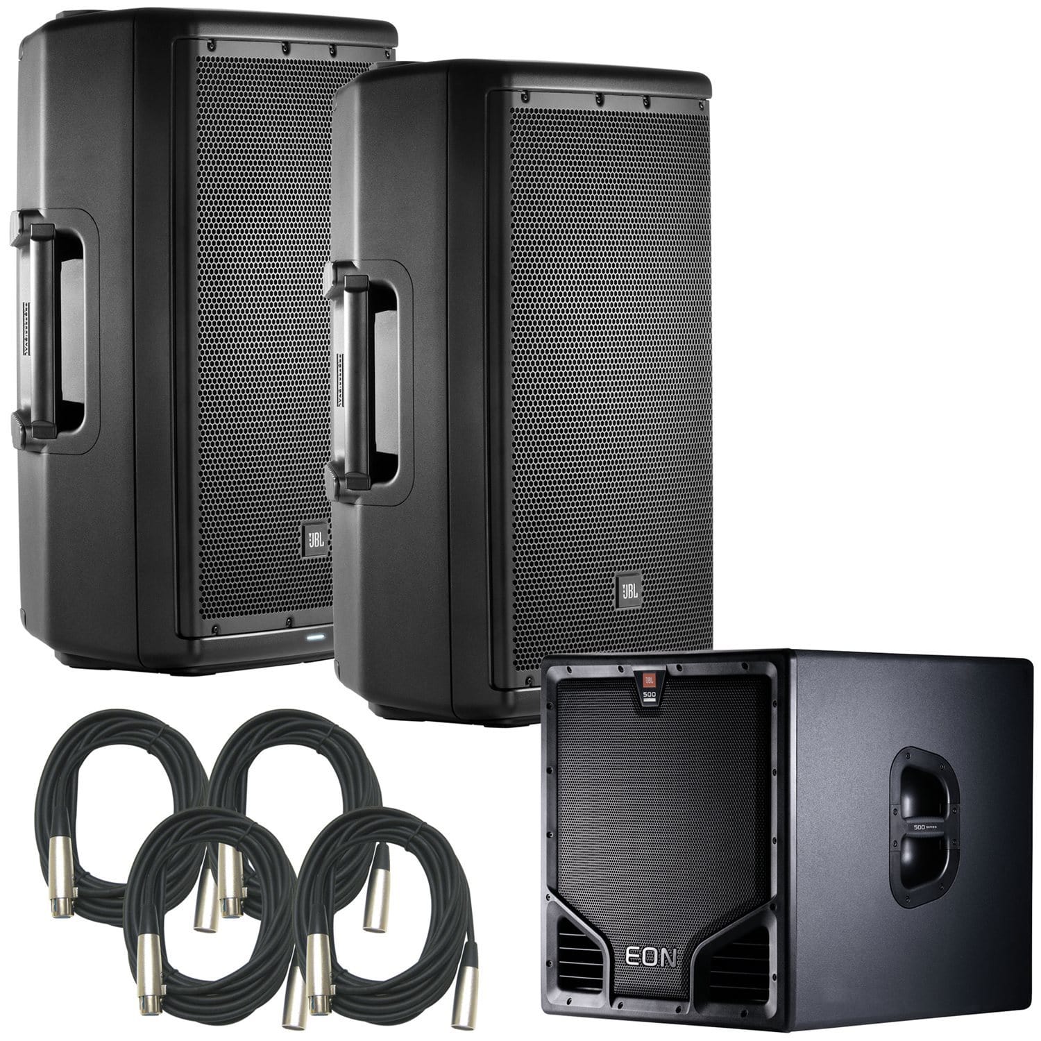 JBL EON Powered Speaker Pack 2 EON612 & 1 EON518 - PSSL ProSound and Stage Lighting