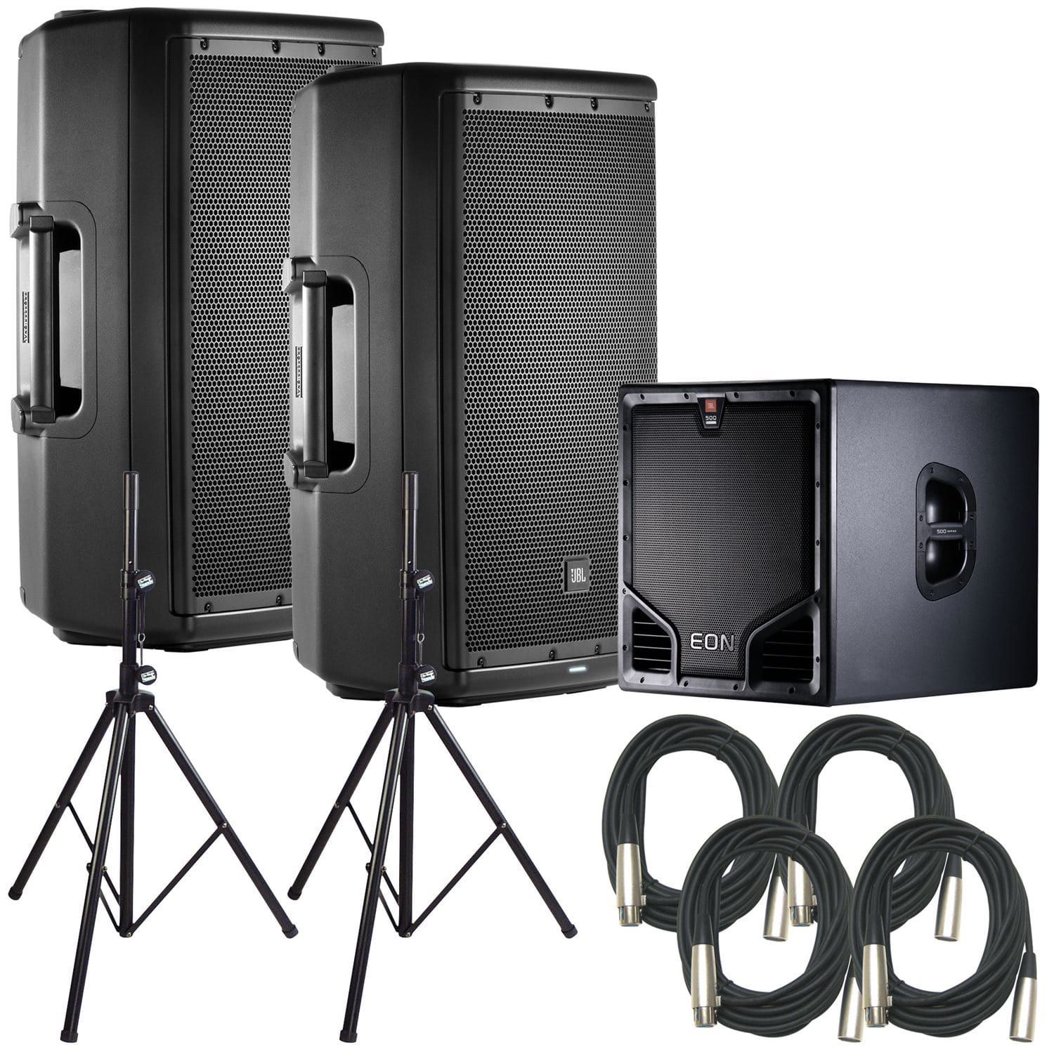 JBL Complete EON612 & EON518 PA Speaker Pack - PSSL ProSound and Stage Lighting