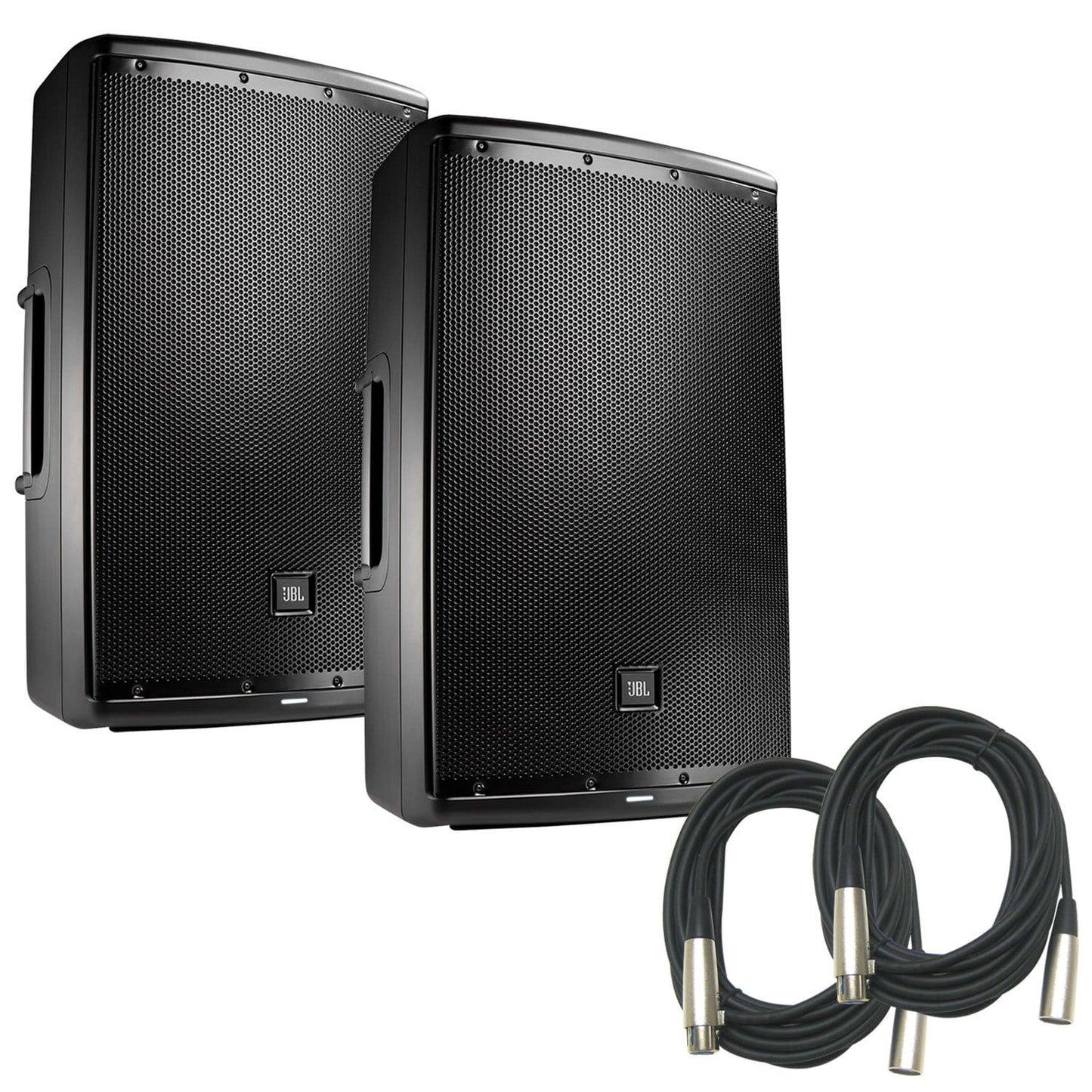 JBL EON615 Refurbished Powered PA Speaker Pair - PSSL ProSound and Stage Lighting