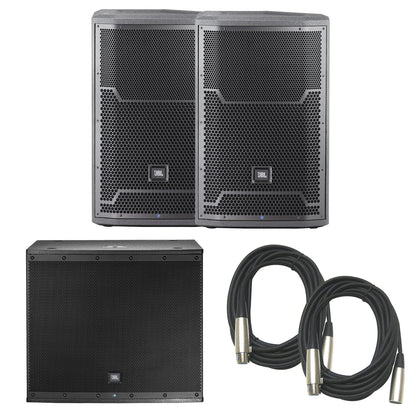 JBL PRX712 Powered Speakers & EON618S Powered Subwoofer Bundle - PSSL ProSound and Stage Lighting