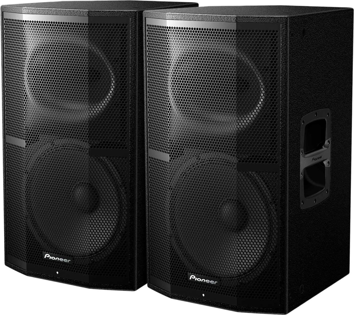 Pioneer XPRS12 12-Inch 2-Way Powered Speakers Pair - PSSL ProSound and Stage Lighting