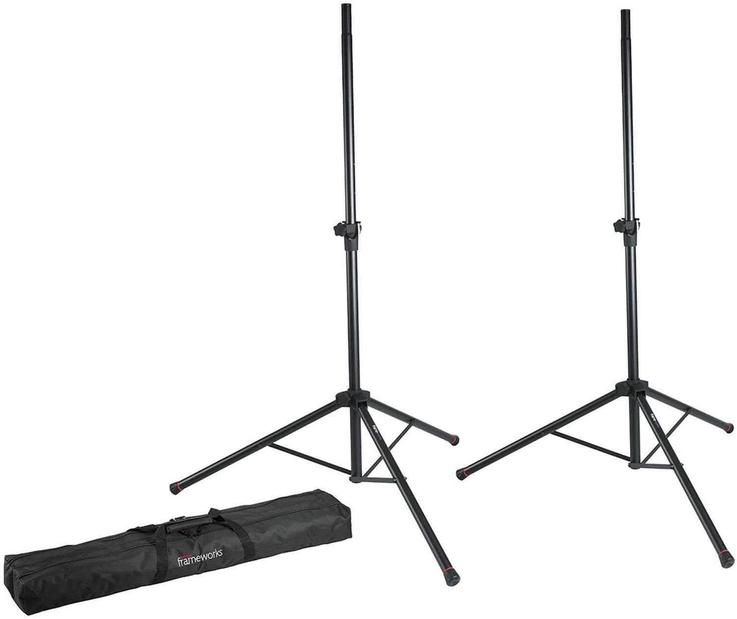 Turbosound Milan M12 12-Inch Powered Speakers with Gator Stands - PSSL ProSound and Stage Lighting