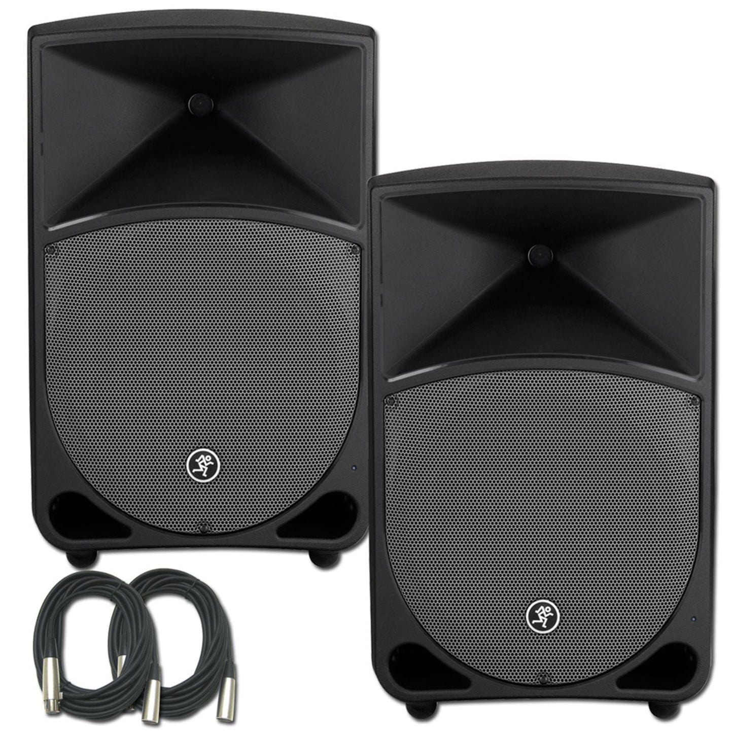 Mackie TH-12A Speaker Bundle with Cables (Pair) - PSSL ProSound and Stage Lighting