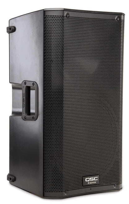 QSC K12 Powered Speakers with Ultimate TS100 Stands & Totes - PSSL ProSound and Stage Lighting