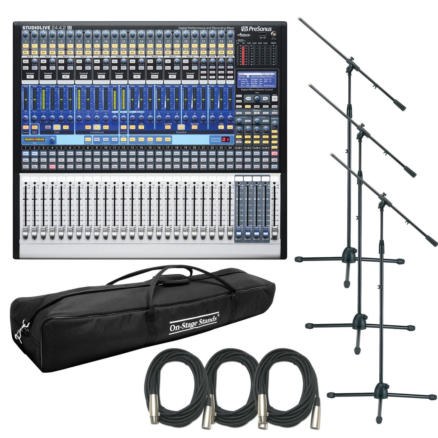 Presonus Studiolive 24-4-2 with Free Mic Stand Pack - PSSL ProSound and Stage Lighting