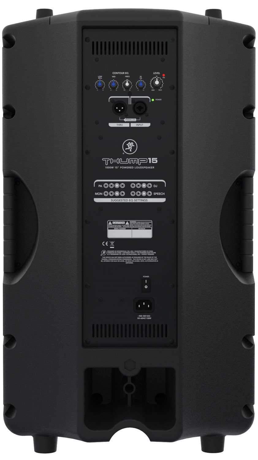 Mackie Thump15 Powered Speaker with Shure BLX24-PG58 Wireless Mic - PSSL ProSound and Stage Lighting