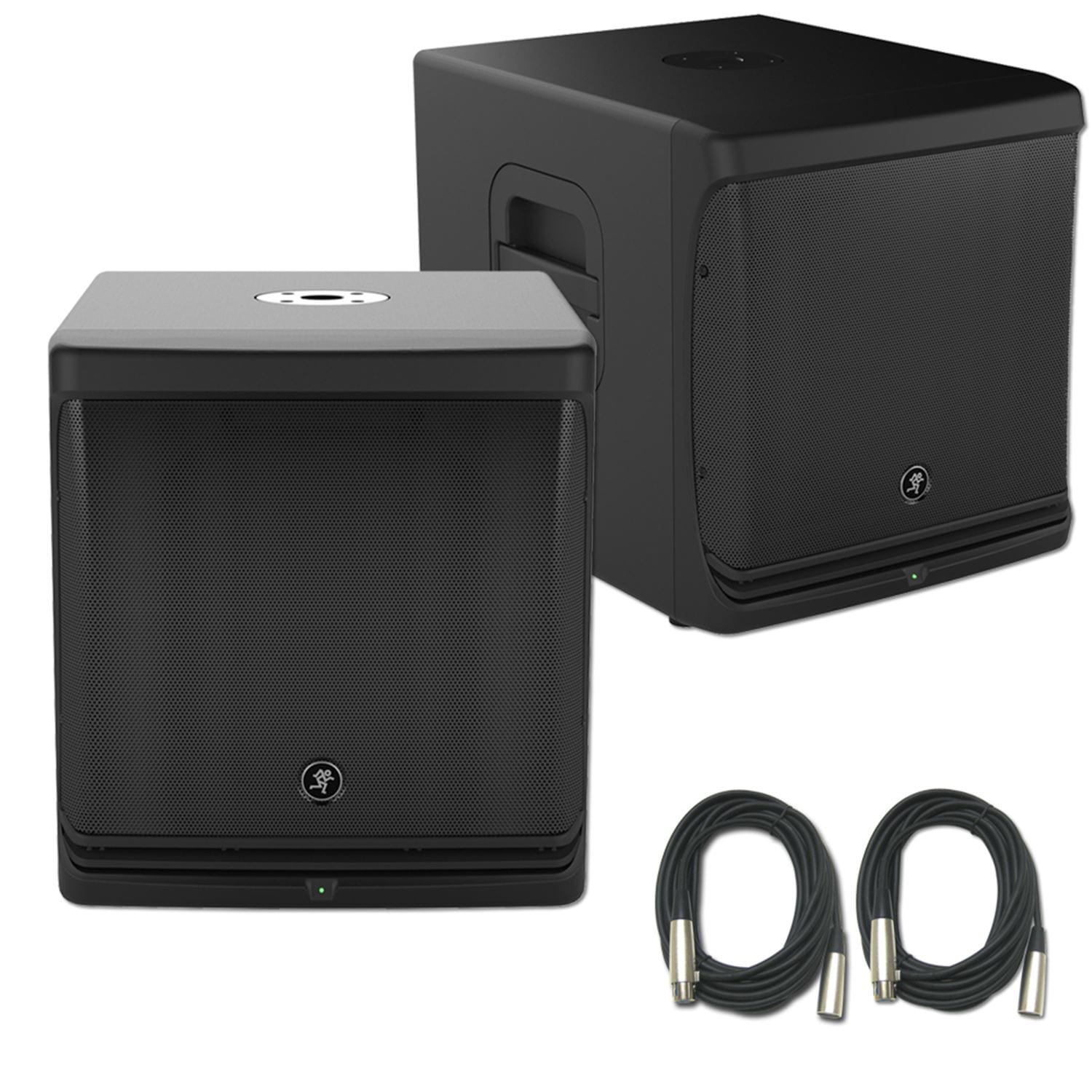 Mackie Pair of DLM12S 12" Active Subwoofer Bundl - PSSL ProSound and Stage Lighting