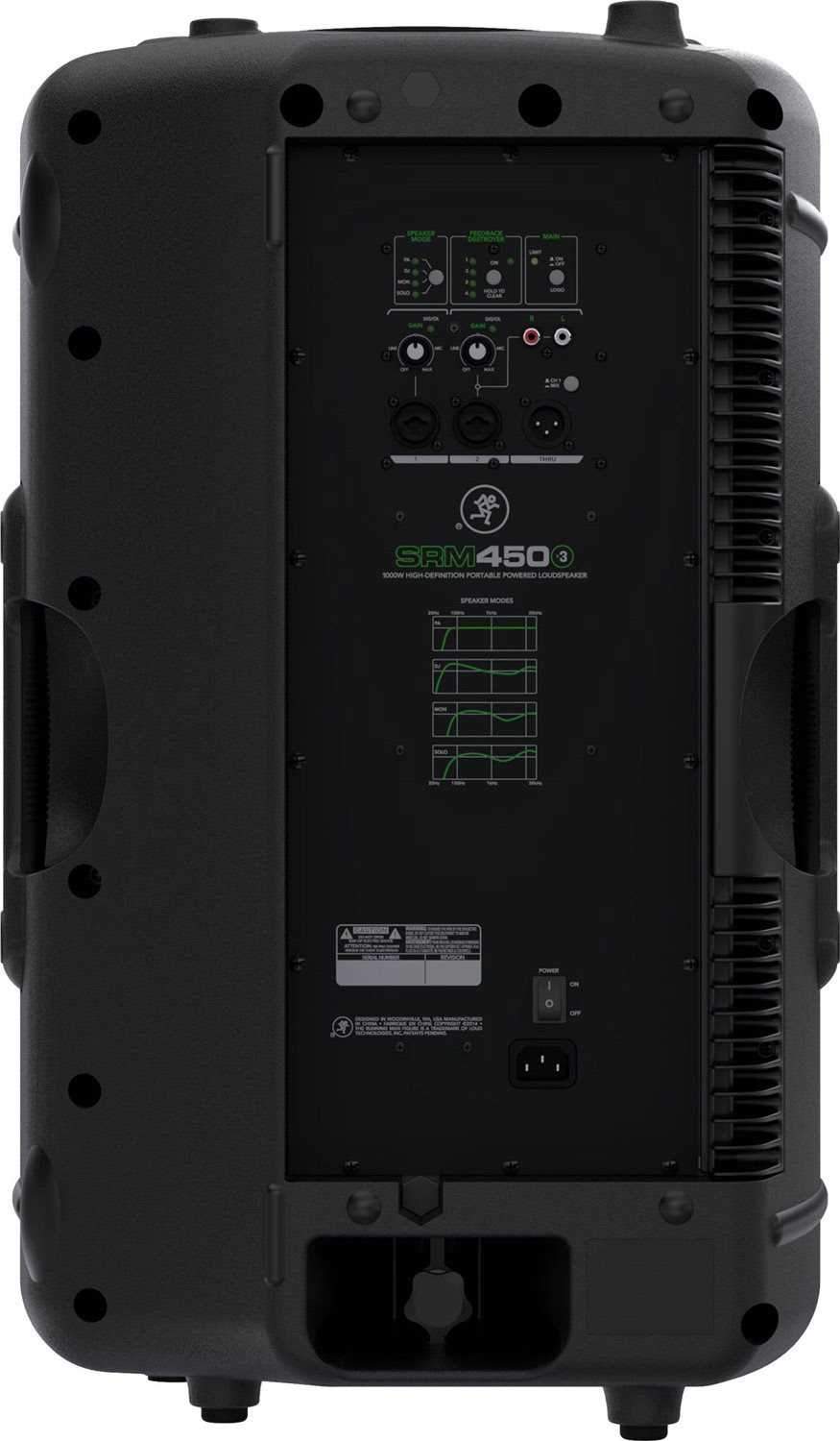 Mackie SRM450v3 Speaker with Shure BLX24-PG58 Mic - PSSL ProSound and Stage Lighting