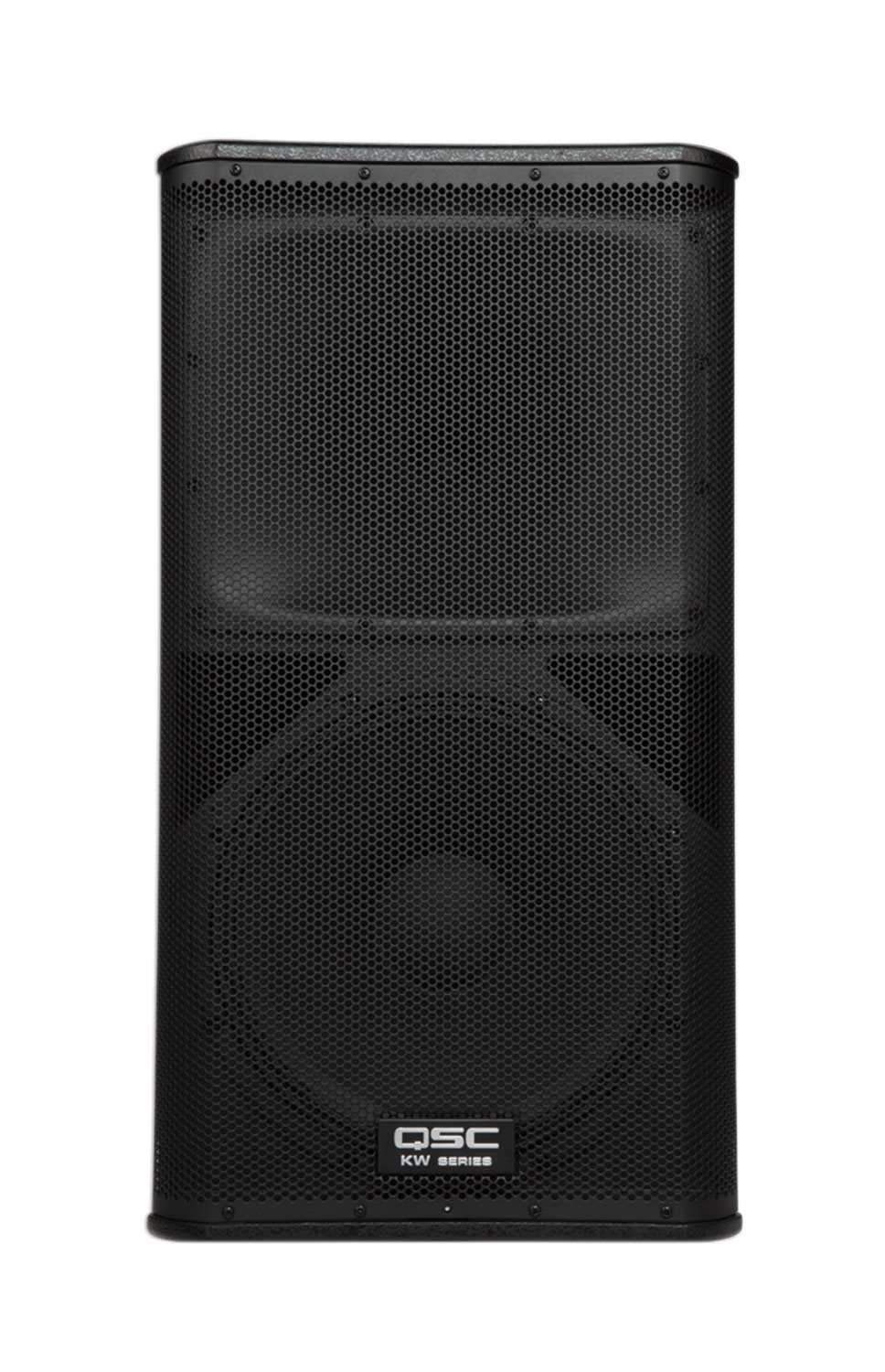 QSC KW152 Powered Speaker Pair with Shure BLX24-PG58 - PSSL ProSound and Stage Lighting