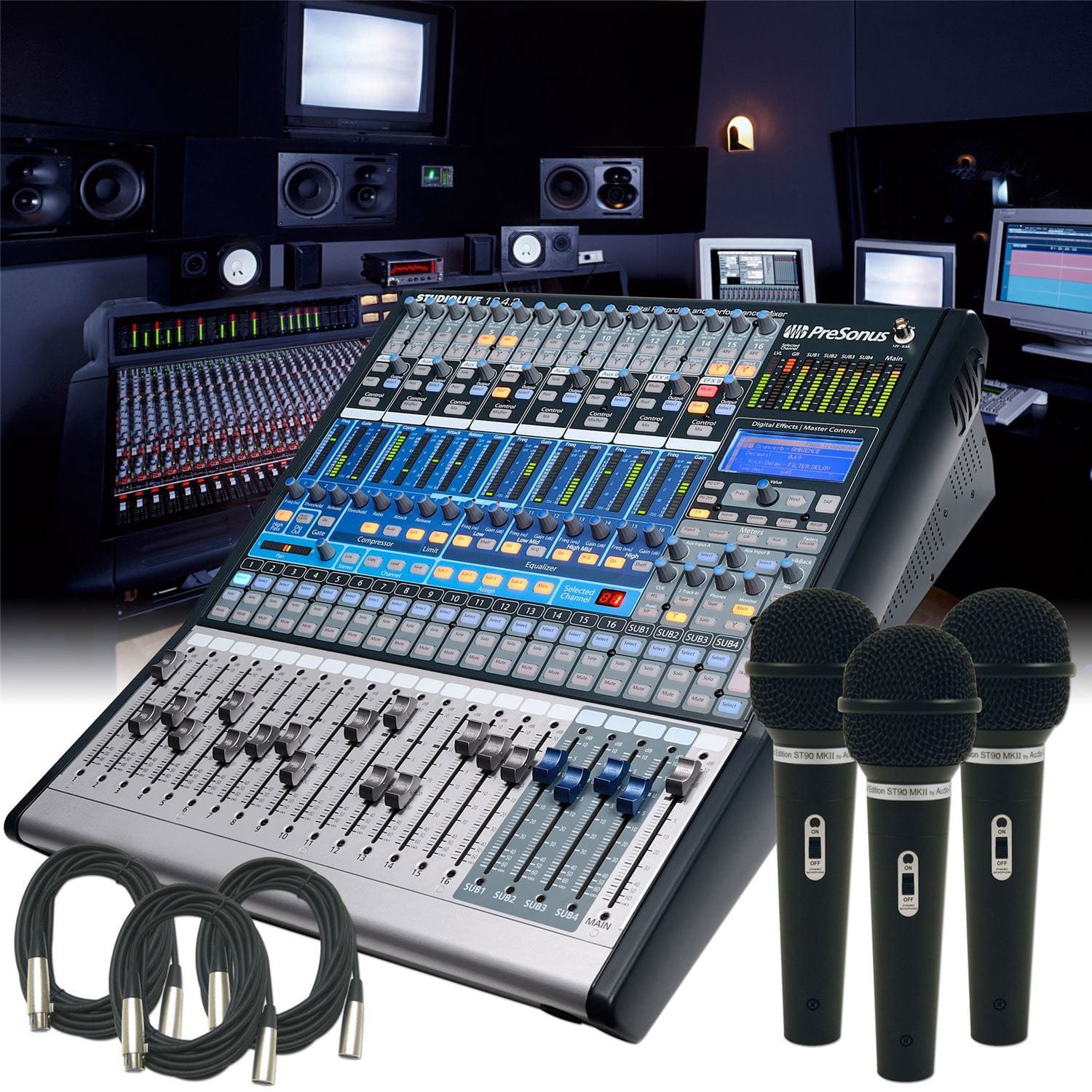 Presonus Studiolive 16-4-2 & AT ST-90MKII Pack - PSSL ProSound and Stage Lighting