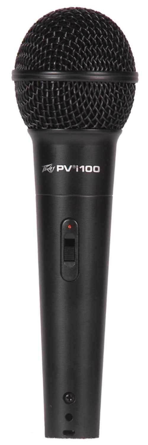 Peavey PV-6BT 4-Channel Bluetooth Mixer & (2) PVi 100 Mics - PSSL ProSound and Stage Lighting