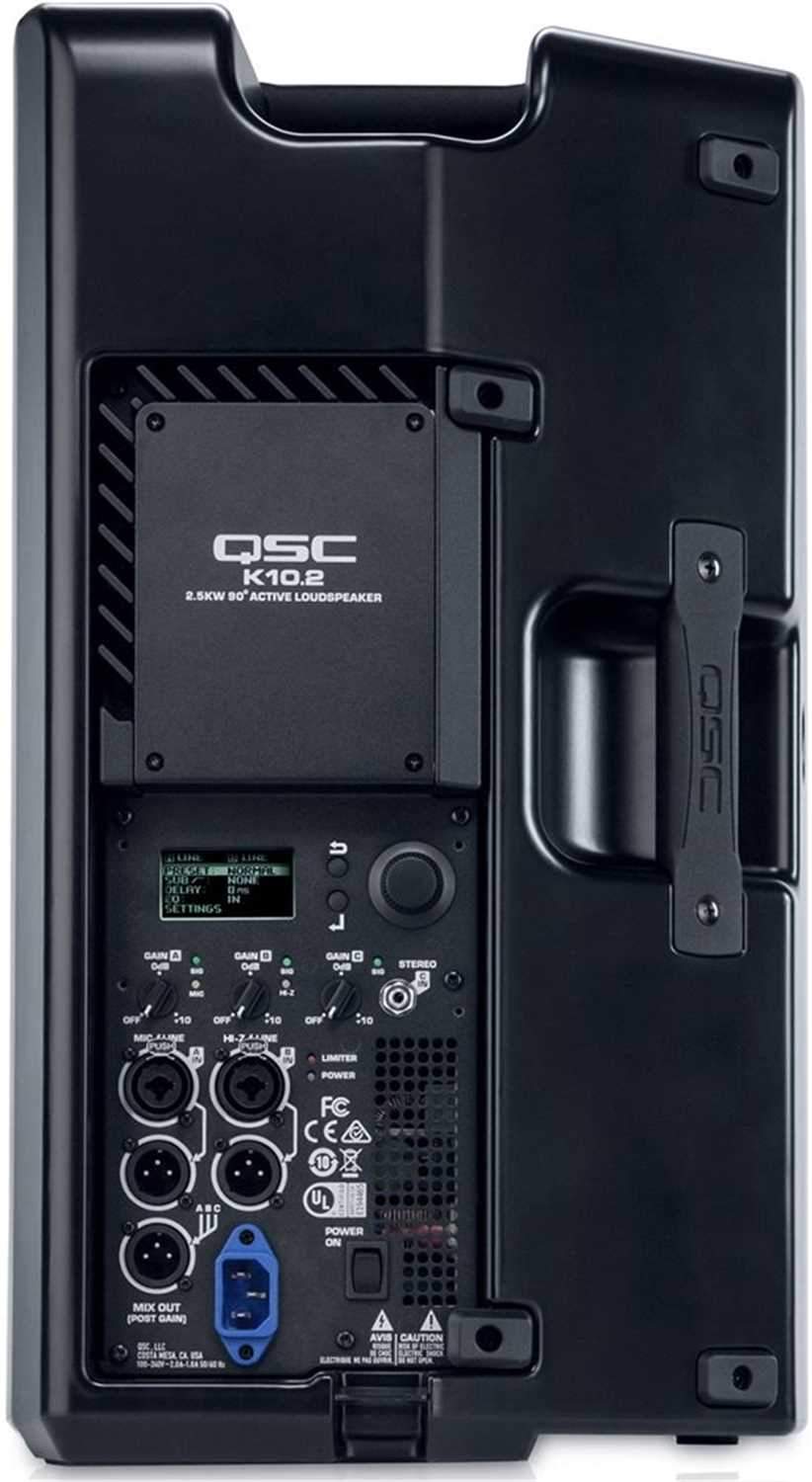 QSC K10.2 10-inch Powered Speakers with TouchMix 8 Mixer - PSSL ProSound and Stage Lighting