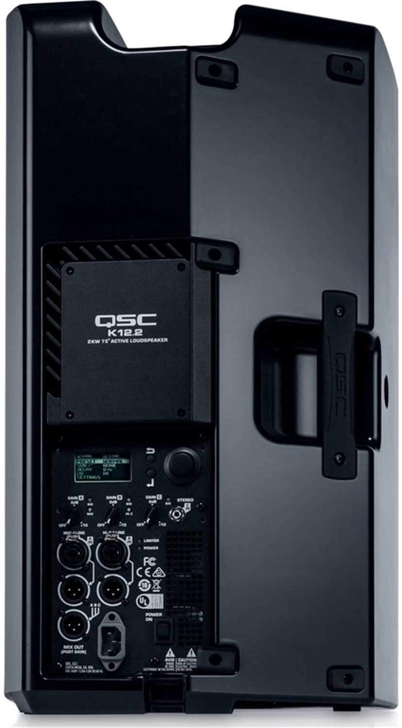 QSC K12.2 Speakers & Ultimate TS-100-B Stands with Gator Totes - PSSL ProSound and Stage Lighting