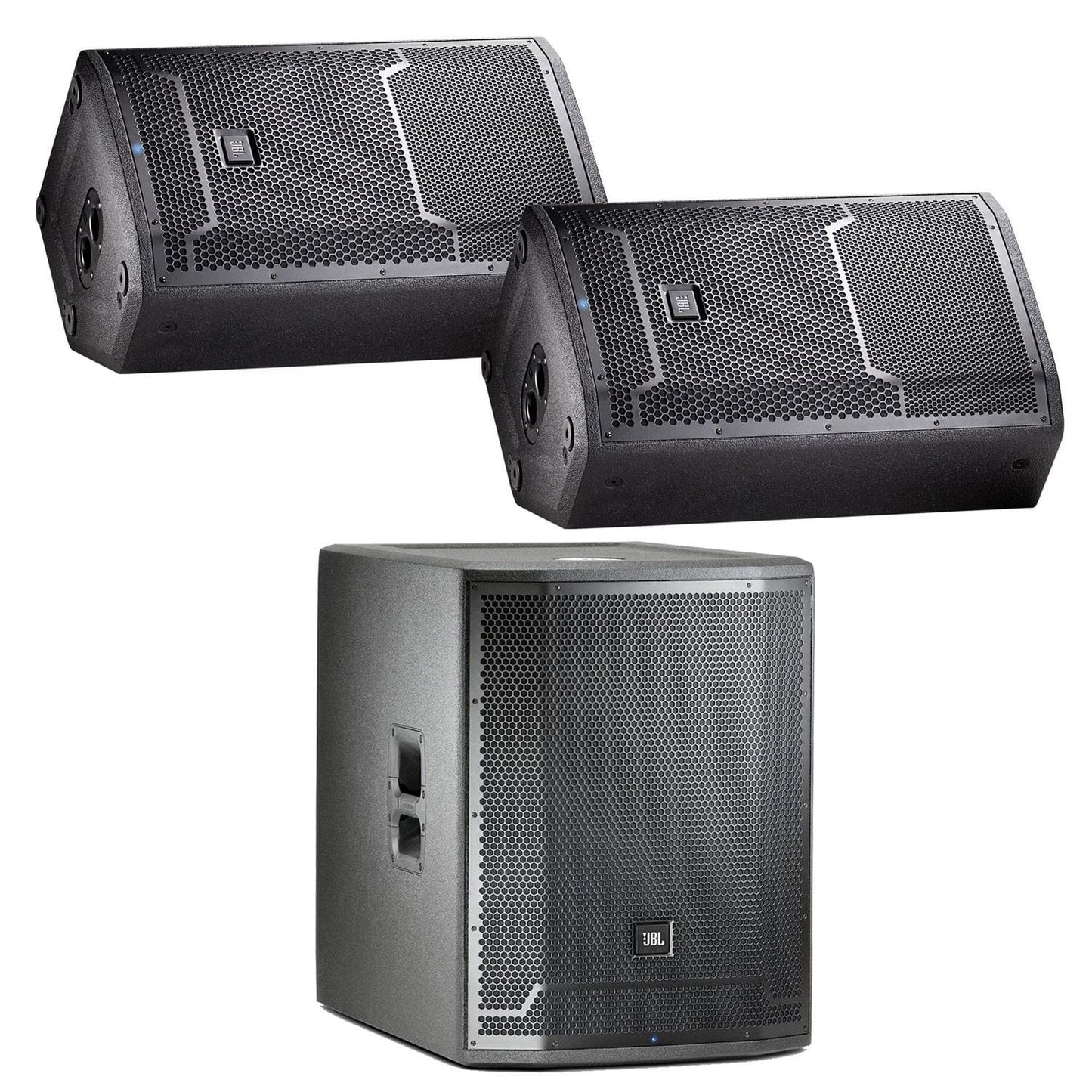 JBL PRX712 and PRX718XLF Powered Speaker Bundle - PSSL ProSound and Stage Lighting