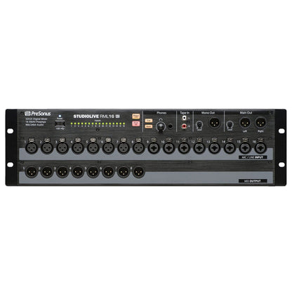 PreSonus AIR12 Powered Speakers & RML16AI Rack Mixer with Ultimate Stands - PSSL ProSound and Stage Lighting