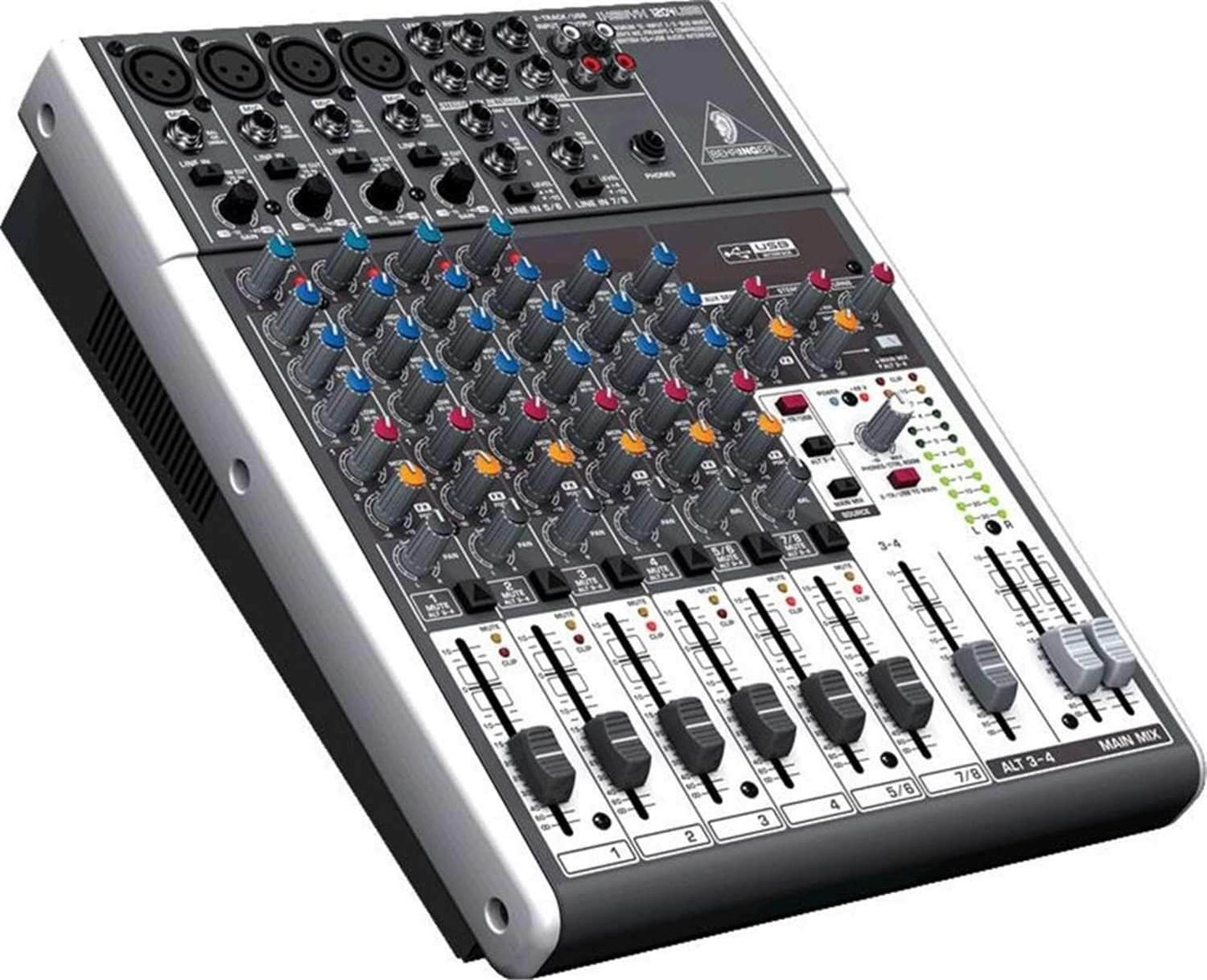 Behringer Xenyx 1204USB 8-Channel Mixer with Gator Bag - PSSL ProSound and Stage Lighting