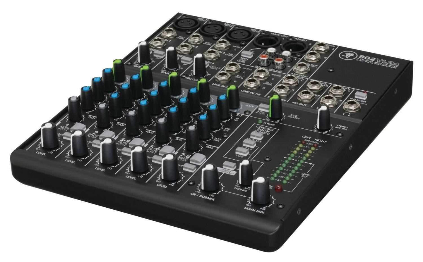 Mackie 802VLZ4 8-Channel Compact Mixer with Gator Bag - PSSL ProSound and Stage Lighting