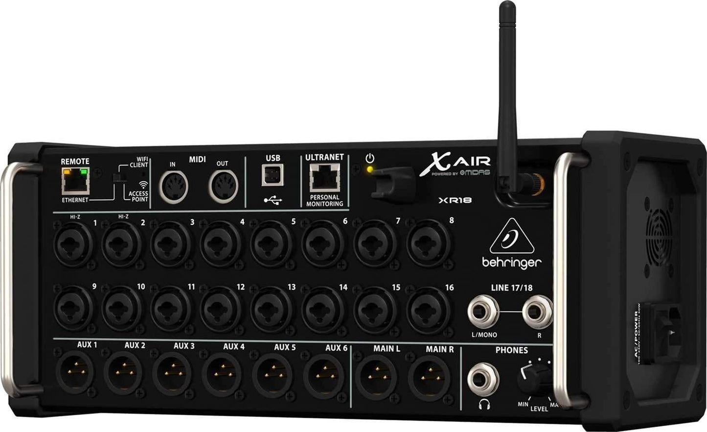 Behringer X Air XR18 18-Input Digital Mixer with Gator Bag - PSSL ProSound and Stage Lighting