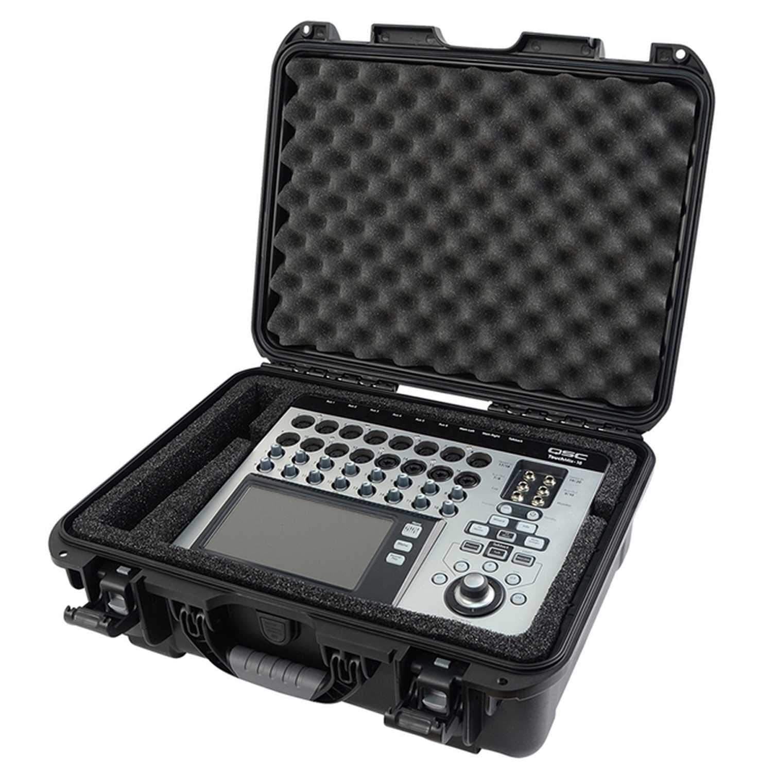 QSC TouchMix-16 20-Channel Digital Mixer with Gator Waterproof Case - PSSL ProSound and Stage Lighting