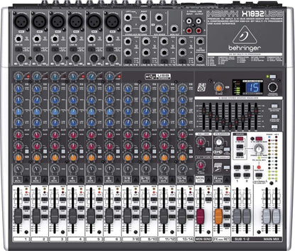 Behringer Xenyx X1832USB 18-Input Mixer with Gator Bag - PSSL ProSound and Stage Lighting