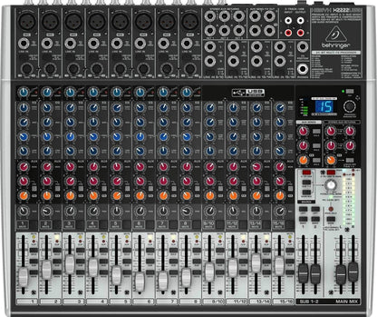 Behringer Xenyx X2222USB 22-Channel Mixer with Gator Bag - PSSL ProSound and Stage Lighting