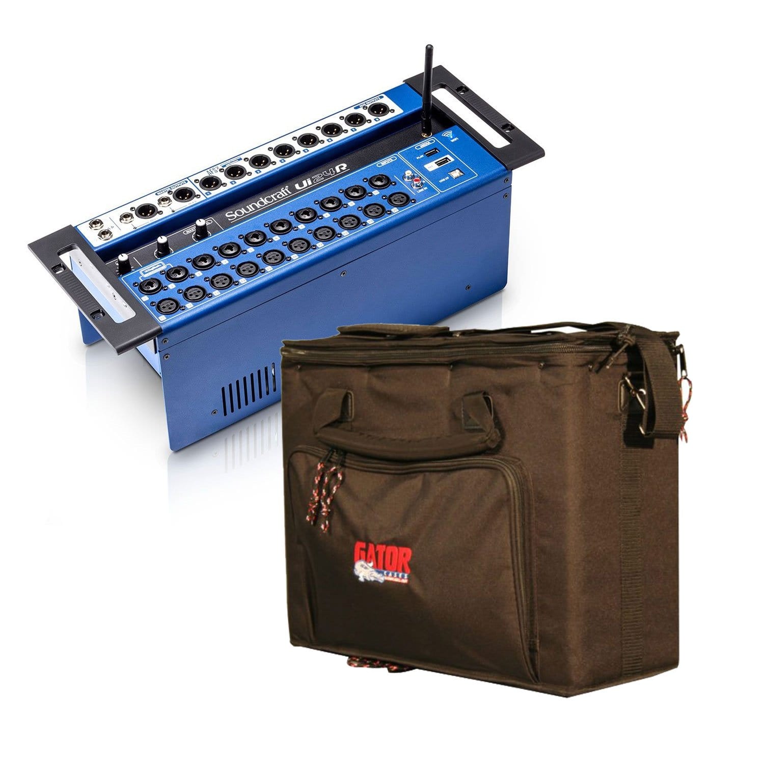 Soundcraft Ui24R 24-Channel Digital Rack Mixer with Gator Bag - PSSL ProSound and Stage Lighting