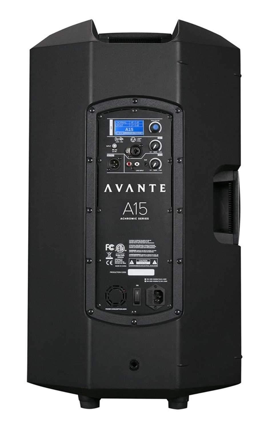 Avante A15 Powered Speakers (2) & A18S Sub with Gator Stands - PSSL ProSound and Stage Lighting