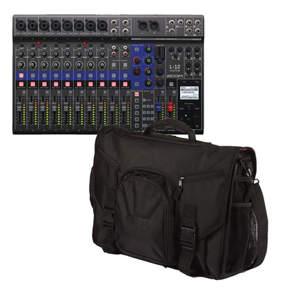 Zoom LiveTrak L-12 Digital Mixer & Recorder with Gator Bag - PSSL ProSound and Stage Lighting