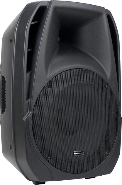 American Audio ELS15A Powered Speakers (2) with Stands & Covers - PSSL ProSound and Stage Lighting