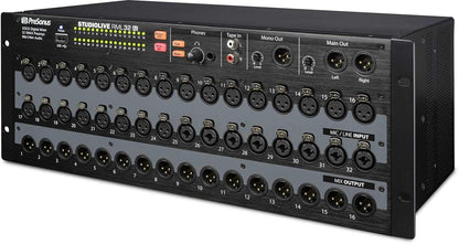 PreSonus RML32AI Rackmount Digital Mixer with Case & Cable 12-Pack - PSSL ProSound and Stage Lighting