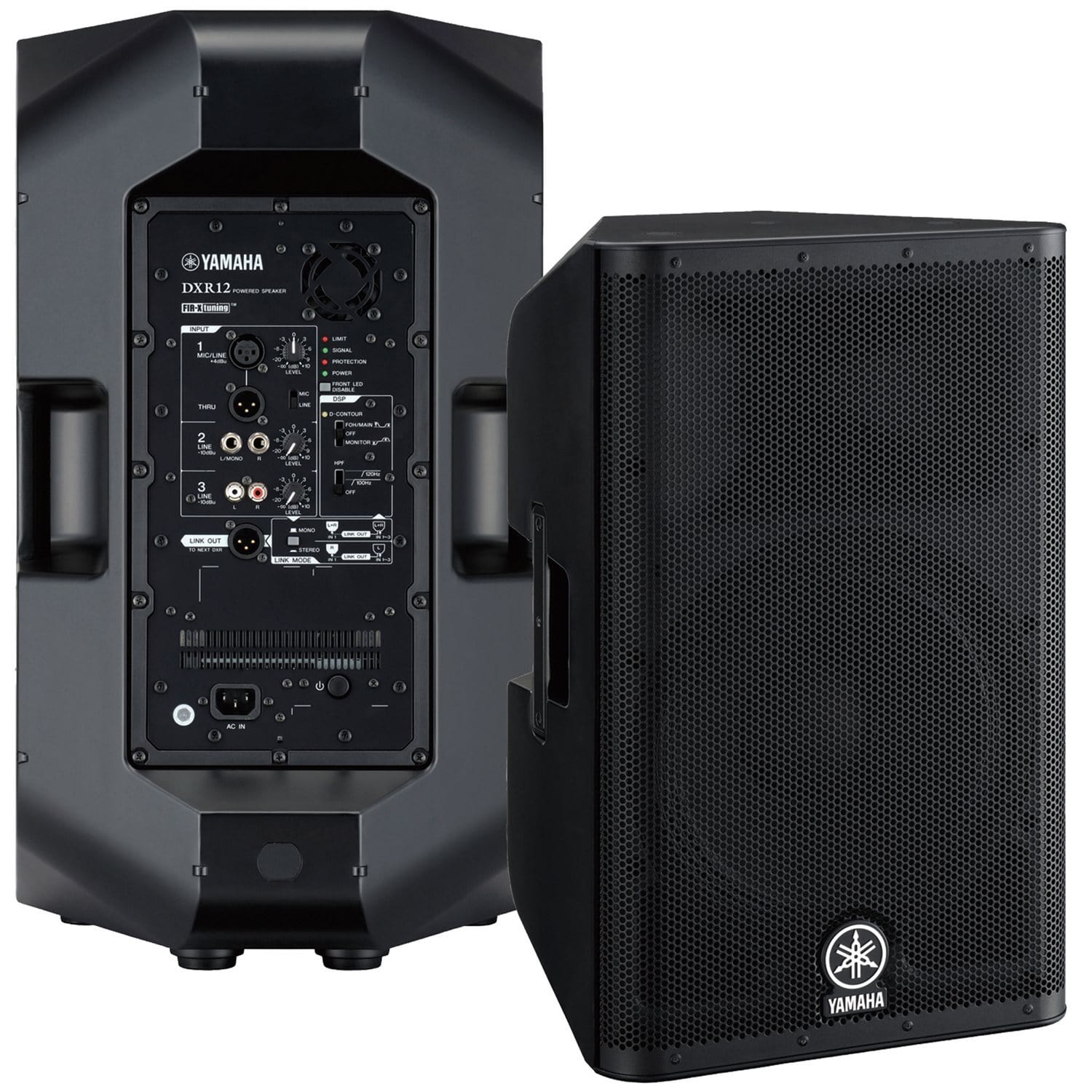 Yamaha DXR12 12 in Powered PA Speaker Pair - PSSL ProSound and Stage Lighting