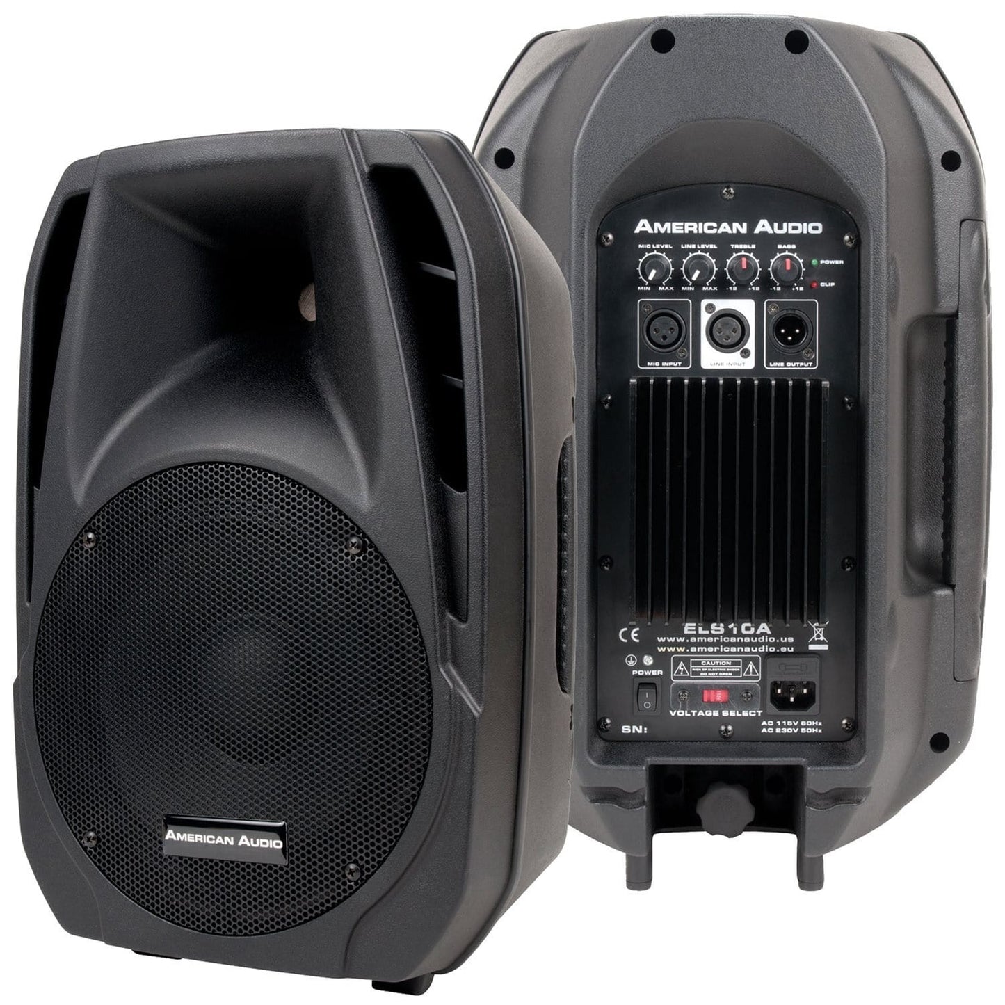 American Audio ELS10A 10 in Powered PA Speaker Pr - PSSL ProSound and Stage Lighting