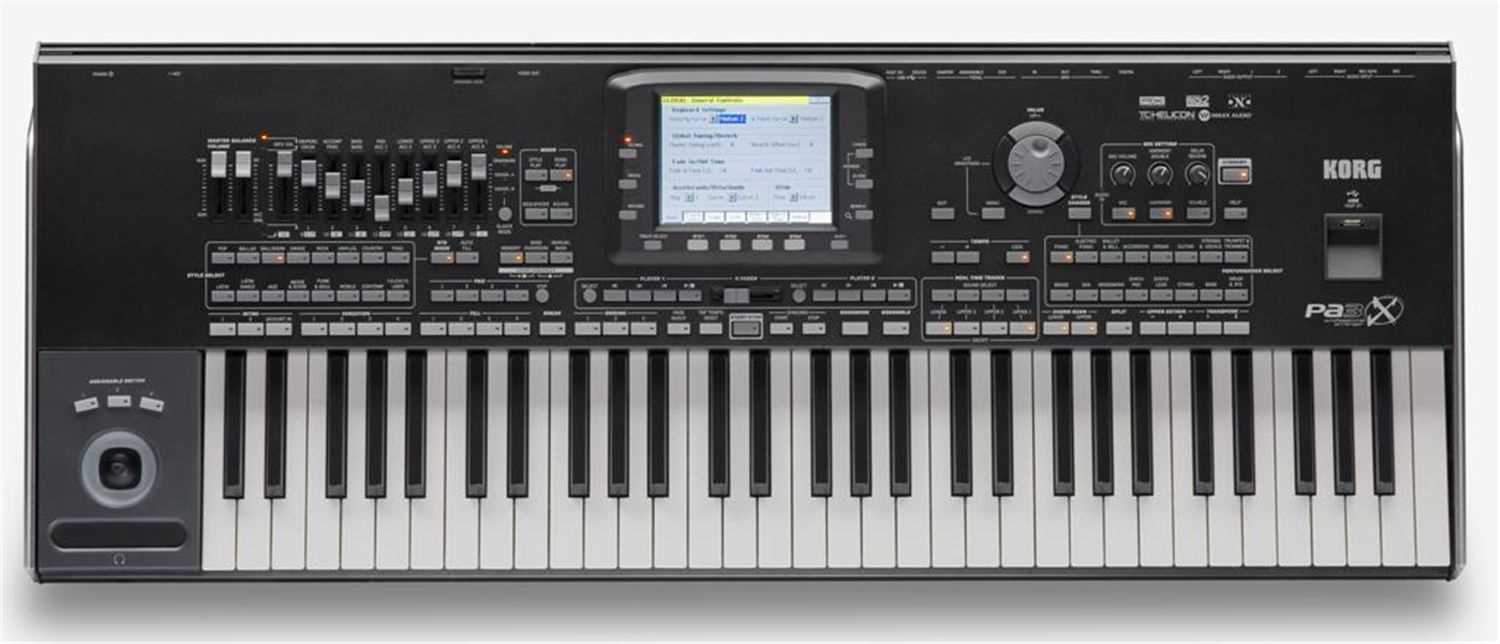 KORG PA3X61 61 Key Workstaion With Touch Display - PSSL ProSound and Stage Lighting