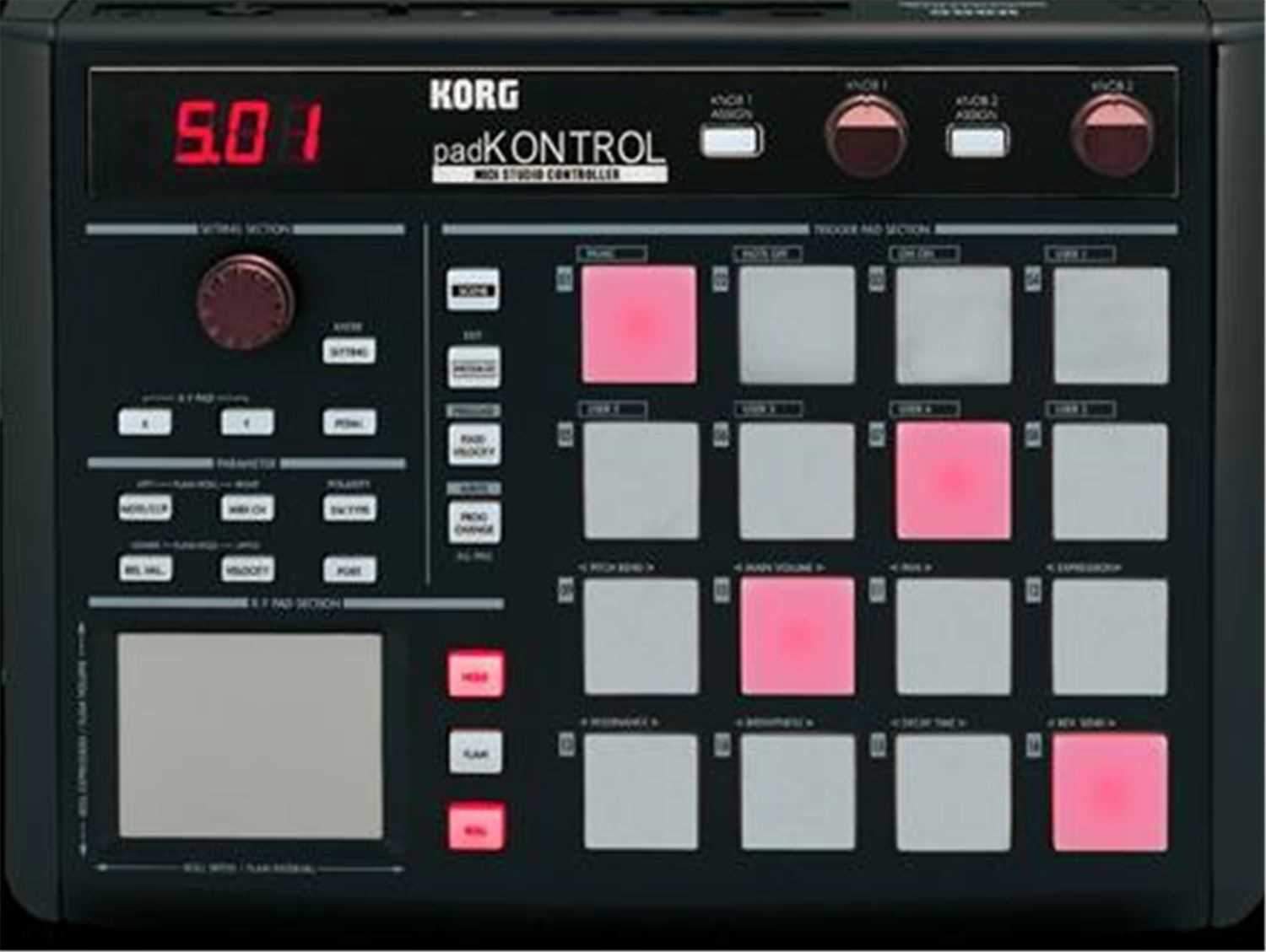 Korg padKONTROL MIDI Studio Pad Controller